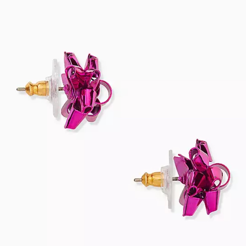 New Kate Spade Bourgeois Bow Studs - Picture 5 of 12